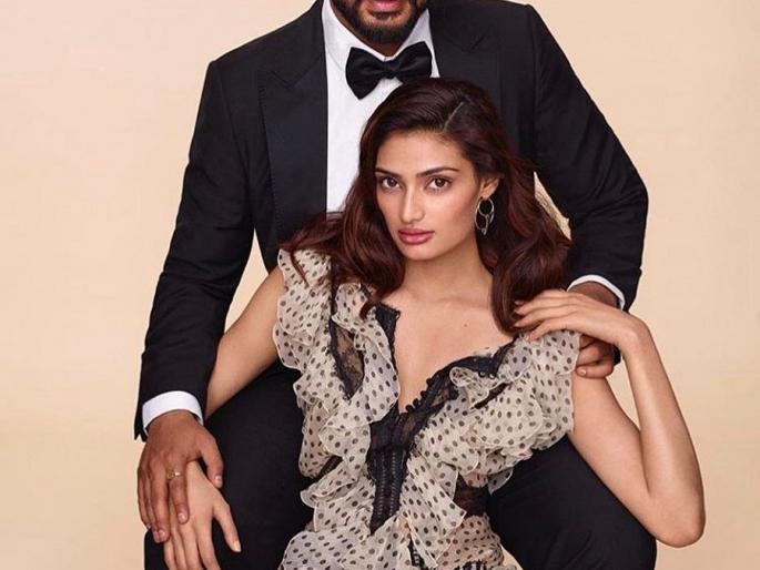 Photo shoot: Arjun Kapoor and Athiya Shetty's hot chemistry before 'Mubarak' release! | ​photo shoot : ‘मुबारकां’च्या रिलीजपूर्वी दिसली अर्जुन कपूर व अथिया शेट्टीची ‘हॉट केमिस्ट्री’!!