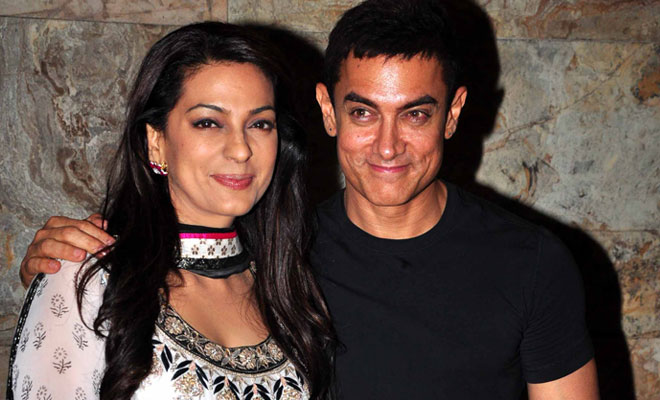For this reason, Juhi Rice refused to work with Aamir Khan | ​या कारणामुळे जुही चावलाने आमिर खानसोबत काम करण्यास दिला होता नकार