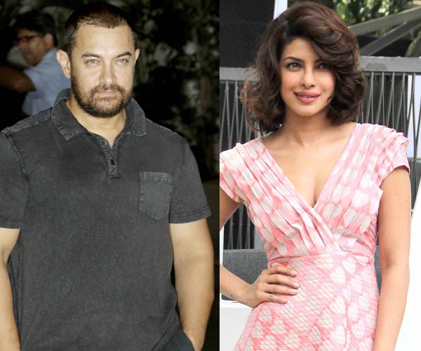 Priyanka Chopra romance with Amir Khan? | प्रियांका चोप्रा करणार अमीर खानसोबत रोमांस ? Priyanka Chopra romance with Amir Khan? | प्रियांका चोप्रा करणार अमीर खानसोबत रोमांस ?