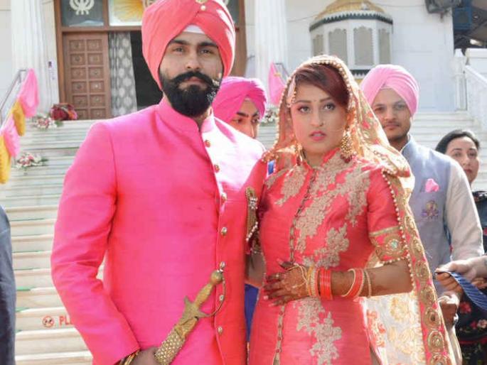 Arya Babbar-Jasmine wedding | आर्य बब्बर-जस्मिनचा विवाह