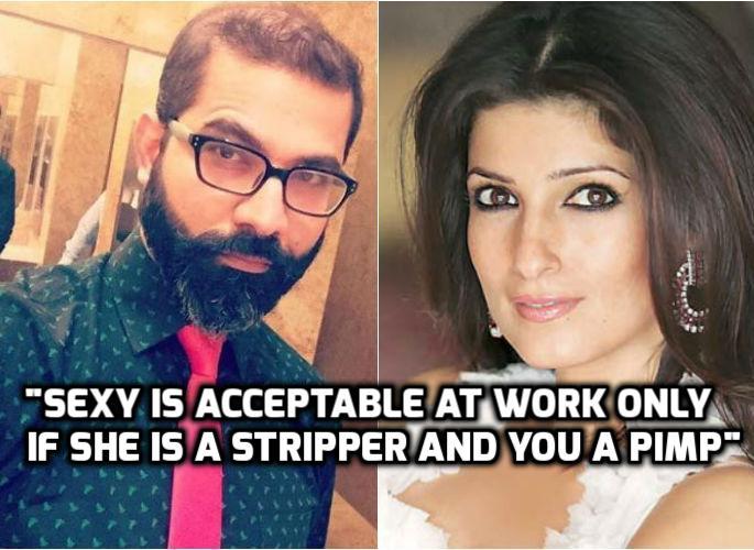 SHOCKING: The woman is right in the bedroom to say 'Sexy' - Twinkle Khanna! | SHOCKING : बेडरुममध्येच महिलेला ‘सेक्सी’ म्हणणे योग्य- ट्विंकल खन्ना ! SHOCKING: The woman is right in the bedroom to say 'Sexy' - Twinkle Khanna! | SHOCKING : बेडरुममध्येच महिलेला ‘सेक्सी’ म्हणणे योग्य- ट्विंकल खन्ना !