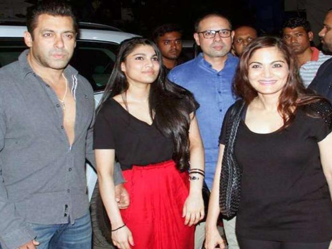 Salman Khan's niece; Entry can soon be done in Bollywood; See photo! | मोठी झाली सलमान खानची भाची; लवकरच बॉलिवूडमध्ये करू शकते एंट्री; पाहा फोटो ! Salman Khan's niece; Entry can soon be done in Bollywood; See photo! | मोठी झाली सलमान खानची भाची; लवकरच बॉलिवूडमध्ये करू शकते एंट्री; पाहा फोटो !