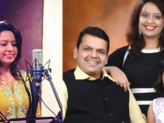 Playback singing of Amrita Fadnavis again in Marathi film | ​अमृता फडणवीसचे पुन्हा मराठी चित्रपटात पार्श्वगायन