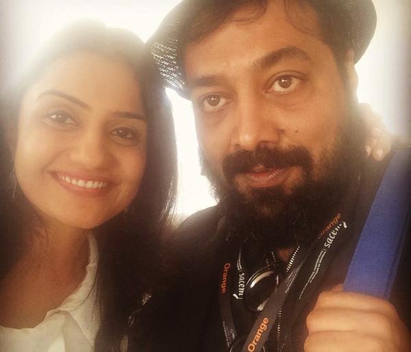Selfie in Anurag and Amrita's Cannes Festival | अनुराग आणि अमृताचा कान्स फेस्टीवल मध्ये सेल्फी Selfie in Anurag and Amrita's Cannes Festival | अनुराग आणि अमृताचा कान्स फेस्टीवल मध्ये सेल्फी