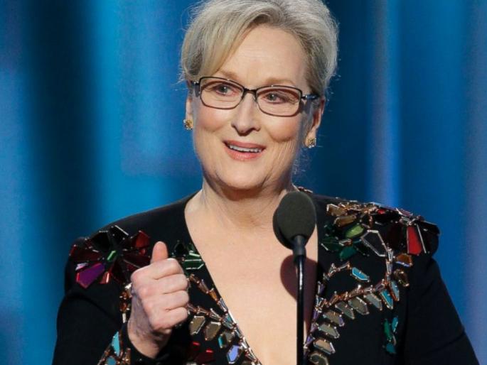 Merrill Streep told Trump; Reactions from Bollywood ... | मेरिल स्ट्रीपने ट्रम्प यांना सुनावले; बॉलिवूडमधून आल्या प्रतिक्रिया... Merrill Streep told Trump; Reactions from Bollywood ... | मेरिल स्ट्रीपने ट्रम्प यांना सुनावले; बॉलिवूडमधून आल्या प्रतिक्रिया...