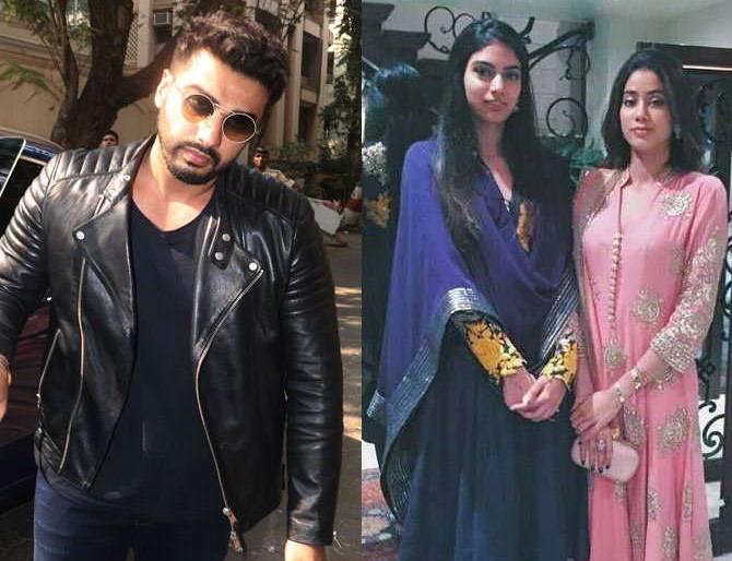 After the death of Sridevi, Arjun Kapoor gave sister Janhavi and happiness | श्रीदेवी यांच्या निधनानंतर अर्जुन कपूरने बहीण जान्हवी अन् खुशीला असा दिला आधार! After the death of Sridevi, Arjun Kapoor gave sister Janhavi and happiness | श्रीदेवी यांच्या निधनानंतर अर्जुन कपूरने बहीण जान्हवी अन् खुशीला असा दिला आधार!