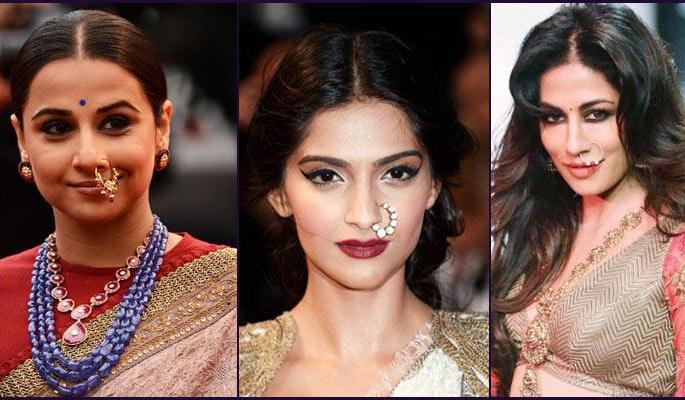 Stylish Nose Ring trends in Bollywood actresses | बॉलिवूड अभिनेत्रींमध्ये स्टायलिश नोज रिंगचा ट्रेंड