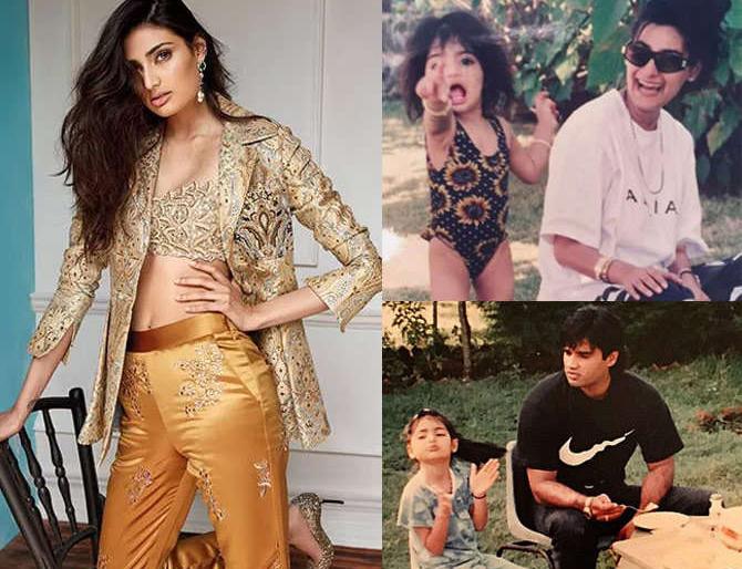 25 years old Sunil Shetty's daughter, looks like this in her childhood, see photos! | २५ वर्षांची झाली सुनील शेट्टीची मुलगी, लहानपणी अशी दिसायची, पहा फोटो! 25 years old Sunil Shetty's daughter, looks like this in her childhood, see photos! | २५ वर्षांची झाली सुनील शेट्टीची मुलगी, लहानपणी अशी दिसायची, पहा फोटो!
