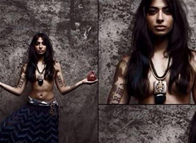 The topless shoot that was made by Veena Bani | व्हिजे बानीने केले होते टॉपलेस शूट The topless shoot that was made by Veena Bani | व्हिजे बानीने केले होते टॉपलेस शूट