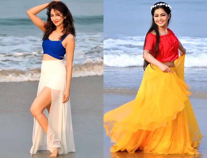 'Bhabhi ji ..' looks glamorous in Goa! | 'भाभीजींचा..' चा गोव्यात दिसला ग्लॅमरस अंदाज!
