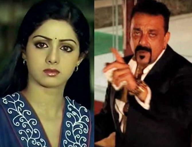 Sridevi decided not to work with Sanjay Dutt; Because it was! | संजय दत्तसोबत काम न करण्याचा श्रीदेवीने घेतला होता निर्णय; हे होते कारण! Sridevi decided not to work with Sanjay Dutt; Because it was! | संजय दत्तसोबत काम न करण्याचा श्रीदेवीने घेतला होता निर्णय; हे होते कारण!
