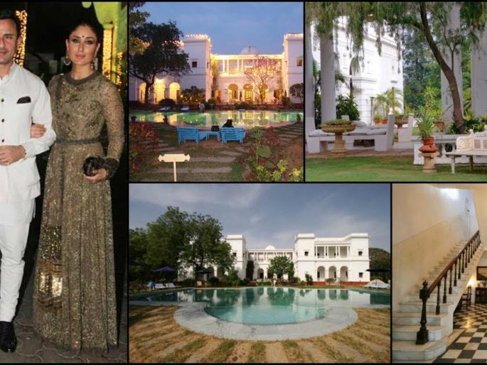 Inside Pictures: This is Nawab Saif's Alishan Pataudi Palace | Inside Pictures:असा आहे नवाब सैफचा आलिशान पतौडी पॅलेस