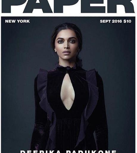 Deepika appeared on 'Cover' cover page! | ​‘पेपर’च्या कव्हरपेजवर झळकली दीपिका !