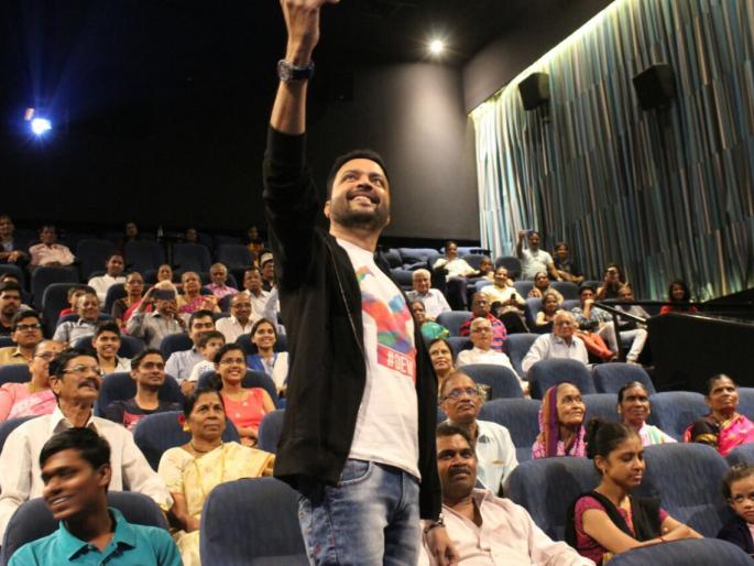 Senior citizens have enjoyed the troupe 'Deewan' with Ankush Chaudhary | ज्येष्ठ नागरिकांनी अंकुश चौधरीसह लुटला 'देवा' सिनेमाचा आनंद
