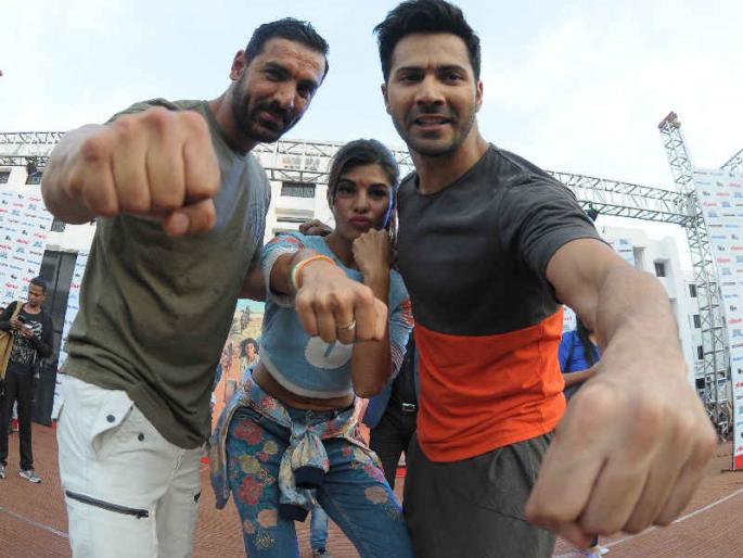 ... and Jacqueline picked John up | ... अन् जॅकलीनने जॉनला उचलले ... and Jacqueline picked John up | ... अन् जॅकलीनने जॉनला उचलले
