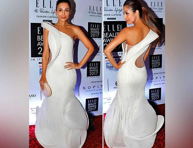 Malaika Arora reached such an event by wearing white gown, see photo! | व्हाइट गाउन परिधान करून अशा अंदाजात इव्हेंटमध्ये पोहोचली मलाइका अरोरा, पहा फोटो! Malaika Arora reached such an event by wearing white gown, see photo! | व्हाइट गाउन परिधान करून अशा अंदाजात इव्हेंटमध्ये पोहोचली मलाइका अरोरा, पहा फोटो!