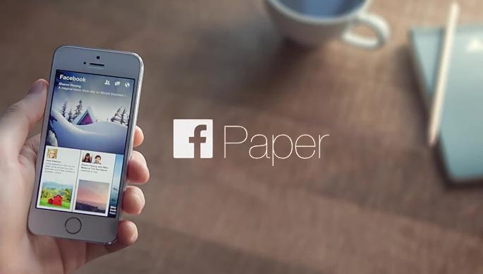 Facebook's 'paper' shutdown | फेसबुक करणार ‘पेपर’ बंद Facebook's 'paper' shutdown | फेसबुक करणार ‘पेपर’ बंद