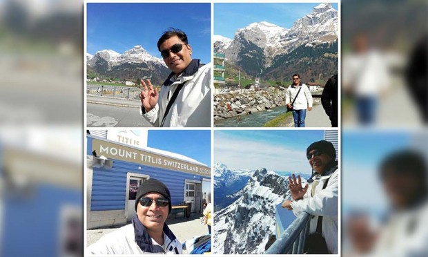 Guru Thakur's Switzerland trip | गुरू ठाकूर यांची स्वित्झर्लंड सफर Guru Thakur's Switzerland trip | गुरू ठाकूर यांची स्वित्झर्लंड सफर