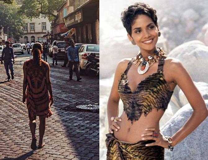 Bondargal was walking on the streets of Mumbai, but no one knew her! | मुंबईच्या रस्त्यावर बिंधास्त फिरत होती ‘बॉण्डगर्ल’, पण कोणीही तिला ओळखले नाही ! Bondargal was walking on the streets of Mumbai, but no one knew her! | मुंबईच्या रस्त्यावर बिंधास्त फिरत होती ‘बॉण्डगर्ल’, पण कोणीही तिला ओळखले नाही !