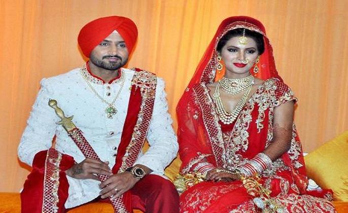 This year's high-profile marriage to Harbhajan Geeta's wedding | हरभजन गीता यांचे लग्न हे या वर्षीचे हायप्रोफाईल लग्न