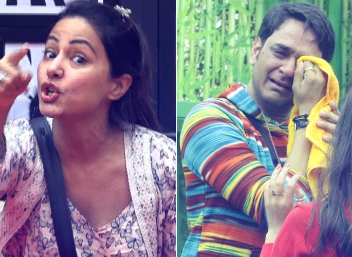 Big Boss 11: Hina Khan charged on Vikas Gupta; Said, 'You can not touch like that!' | Big Boss 11 : हिना खानने विकास गुप्तावर केला आरोप; म्हटले, ‘तू अशाप्रकारे टच करू शकत नाहीस’!