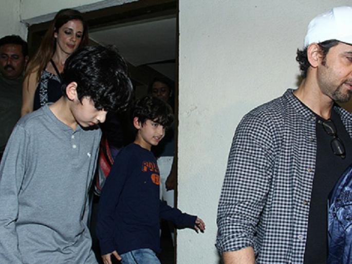 Hrithik Roshan and Susan Khan come together again! | ​ हृतिक रोशन व सुजैन खान पुन्हा आले एकत्र!