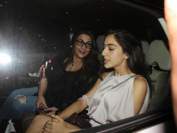 Sara Ali Khan's movie grew up in 'MoM'? | सारा अली खानच्या चित्रपटात वाढली ‘मॉम’ची लुडबूड? Sara Ali Khan's movie grew up in 'MoM'? | सारा अली खानच्या चित्रपटात वाढली ‘मॉम’ची लुडबूड?