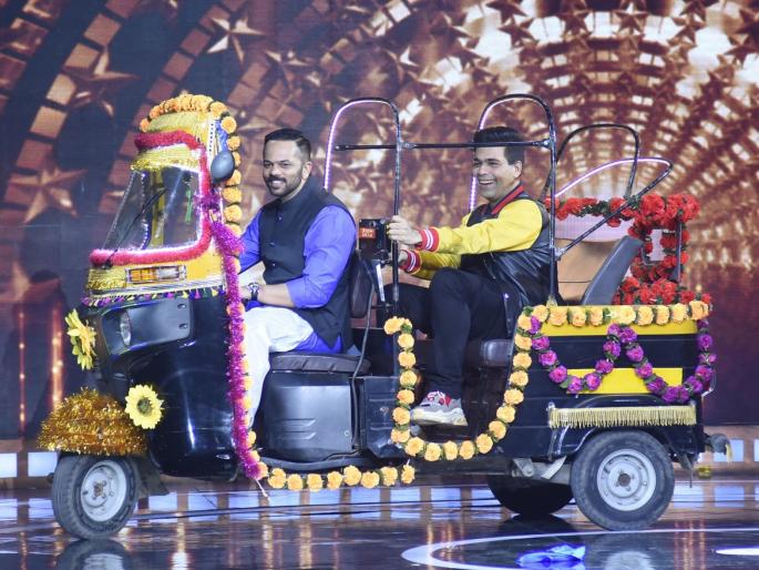 In the India's Next Superstar, Karan Johar and Rohit Shetty made Jay-Viru | इंडियाज नेक्स्ट सुपरस्टार्समध्ये करण जोहर आणि रोहित शेट्टी बनले जय-वीरू In the India's Next Superstar, Karan Johar and Rohit Shetty made Jay-Viru | इंडियाज नेक्स्ट सुपरस्टार्समध्ये करण जोहर आणि रोहित शेट्टी बनले जय-वीरू