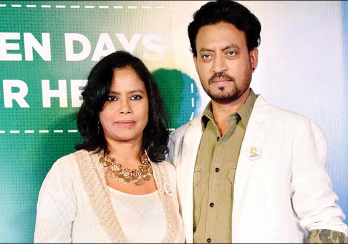 Irfan Khan's wife Sutpa Sikdar posted on social media about her husband's illness | ​इरफान खानची पत्नी सुतपा सिकदरने पतीच्या आजारपणाबाबत सोशल मीडियावर लिहिली पोस्ट