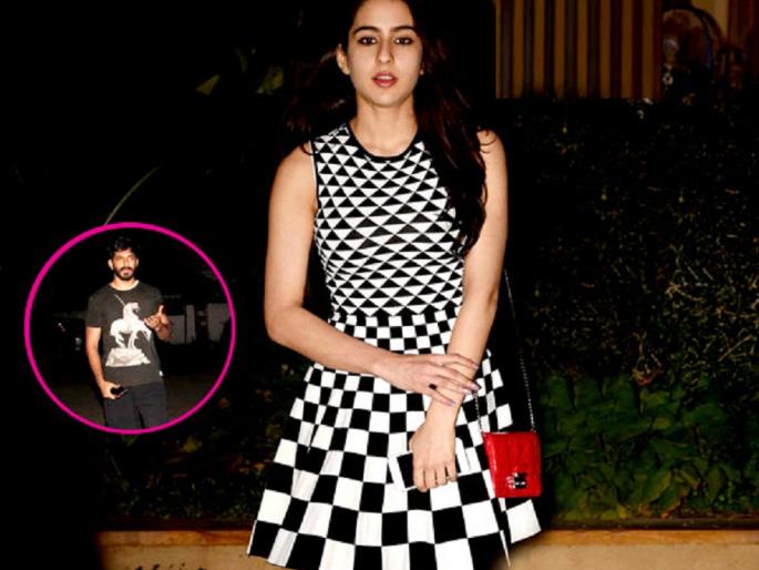 Spotted! What is Harshvardhan Kapoor doing outside the house of Sarah Ali Khan? | Spotted! ​सारा अली खानच्या घराबाहेर काय करतोय हर्षवर्धन कपूर?