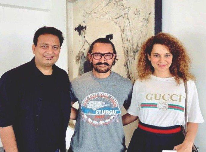 Aamir Khan helped Kangan Raanote to head Everest? | आमिर खान करणार कंगान राणौतला एवरेस्ट सर करायला मदत ? Aamir Khan helped Kangan Raanote to head Everest? | आमिर खान करणार कंगान राणौतला एवरेस्ट सर करायला मदत ?