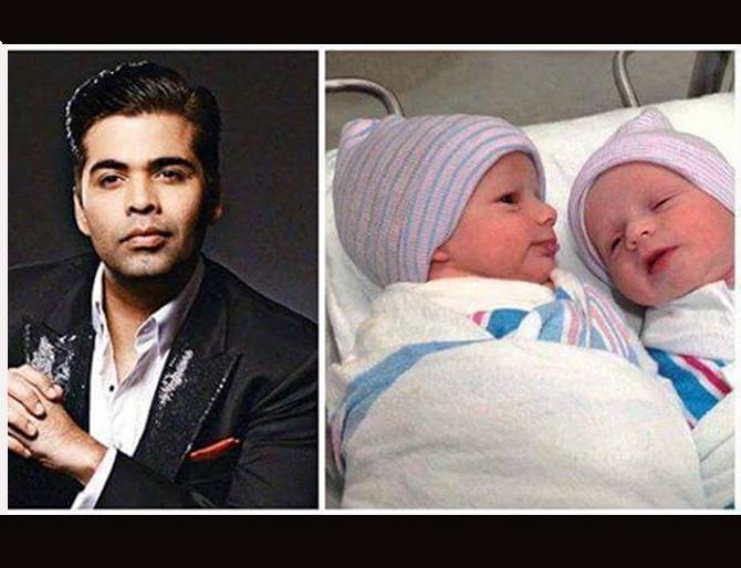 Photo Viral: First look of Karan Johar's twin boys? | Photo Viral : पहा करण जोहरच्या जुळ्या मुलांची पहिली झलक? Photo Viral: First look of Karan Johar's twin boys? | Photo Viral : पहा करण जोहरच्या जुळ्या मुलांची पहिली झलक?