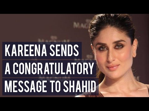 Karine sent to Shahid Kapoor! | करिनाने पाठविला शाहिद कपूरला मॅसेज !!! Karine sent to Shahid Kapoor! | करिनाने पाठविला शाहिद कपूरला मॅसेज !!!