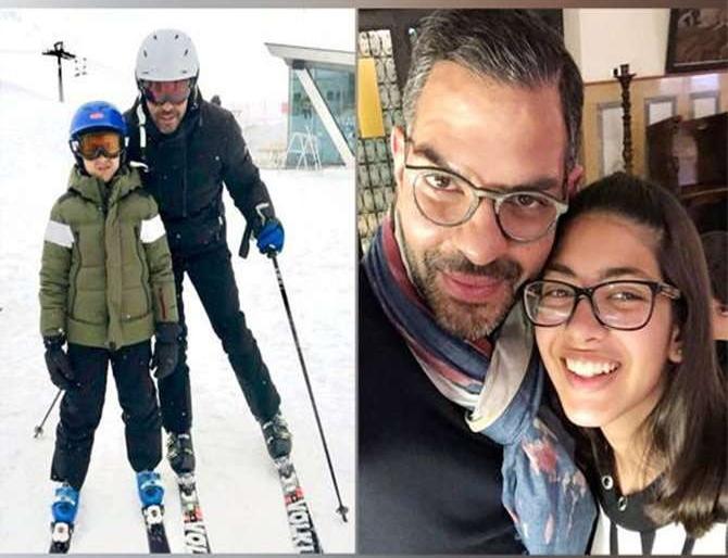 Karishma Kapoor's ex-husband is enjoying the vocation with the children; Share photos done! | मुलांसोबत व्हेकेशन एन्जॉय करतोय करिष्मा कपूरचा पूर्व पती; फोटो केले शेअर!