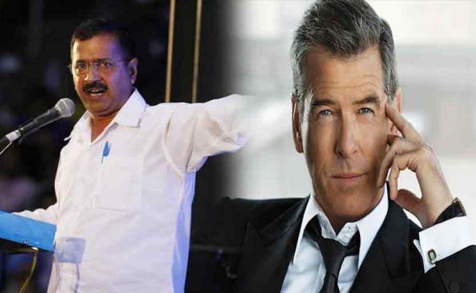 Arvind Kejriwal's government has issued a notice to James Bond Pierce Brosnan! | अरविंद केजरीवाल सरकारने जेम्स बॉण्ड पियर्स ब्रॉसननला बजावली नोटीस!