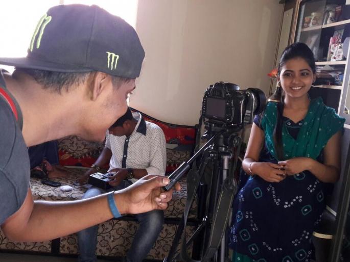 He created a short film by defeating him | अंपगावर मात करत त्याने तयार केला लघुपट He created a short film by defeating him | अंपगावर मात करत त्याने तयार केला लघुपट