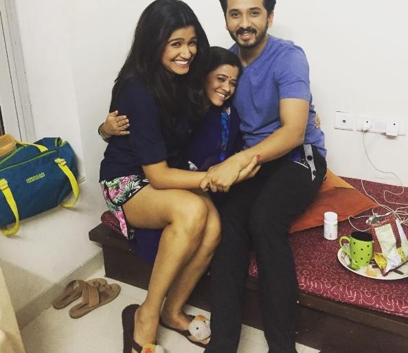My husband's wife, Fame Abhijit Khandkekar, Anita Date and Rasika Sunil are the best friends. | माझ्या नवऱ्याची बायको फेम अभिजीत खांडकेकर, अनिता दाते आणि रसिका सुनील हे आहेत बेस्ट फ्रेंड्स