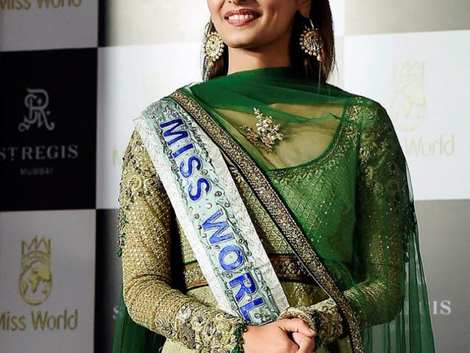 Miss World Manishali does not want to be an actress, wish to do this work! | मिस वर्ल्ड मानुषीला अभिनेत्री नाही बनायचं, तर हे काम करायची आहे इच्छा!