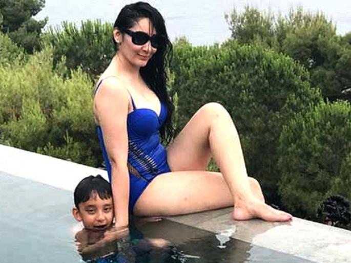 Accepted Bikini Hot Look again! | मान्यता दत्तने पुन्हा एकदा शेअर केला बिकनीतील हॉट लूक! Accepted Bikini Hot Look again! | मान्यता दत्तने पुन्हा एकदा शेअर केला बिकनीतील हॉट लूक!