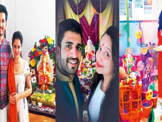 Celebrity celebration of Nashik, see photo! | नाशिकमध्ये सेलिब्रिटींचा गणेशोत्सव, पहा फोटो! Celebrity celebration of Nashik, see photo! | नाशिकमध्ये सेलिब्रिटींचा गणेशोत्सव, पहा फोटो!