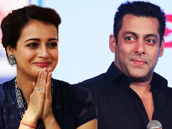 Salman Khan was saved for a minute and saved the life of Mirza's mother! | एक किलोमीटर धावत येऊन सलमान खानने वाचविले होते दिया मिर्झाच्या आईचे प्राण!
