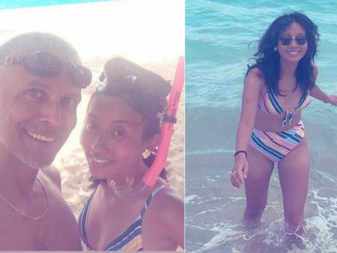 Milind Soman, who has gone for honeymoon and his wife who is 25 years old, see photos! | हनिमूनसाठी गेलेला मिलिंद सोमण आणि २५ वर्षांनी लहान असलेल्या त्याच्या पत्नीचे पाहा फोटो! Milind Soman, who has gone for honeymoon and his wife who is 25 years old, see photos! | हनिमूनसाठी गेलेला मिलिंद सोमण आणि २५ वर्षांनी लहान असलेल्या त्याच्या पत्नीचे पाहा फोटो!