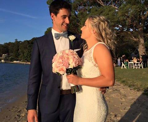 Australian bowler Mitchell Starc married | ​आॅस्ट्रेलियन गोलंदाज मिचेल स्टार्क विवाहबंधनात