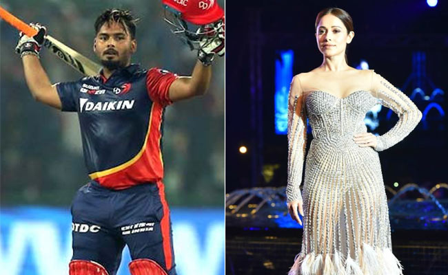 Bollywood actress Rishabh Pant took a shot; Wrote 'ha' message! | बॉलिवूडची ‘ही’ अभिनेत्री ऋषभ पंतच्या फलंदाजीवर झाली फिदा; लिहिला ‘हा’ संदेश! Bollywood actress Rishabh Pant took a shot; Wrote 'ha' message! | बॉलिवूडची ‘ही’ अभिनेत्री ऋषभ पंतच्या फलंदाजीवर झाली फिदा; लिहिला ‘हा’ संदेश!