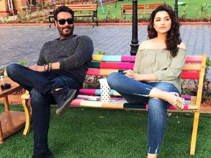 Parineeti Chopra revealed that, as far as the naïve looks from Ajay Devgn's face, certainly not! | परिणिती चोपडाने केला खुलासा, अजय देवगण चेहºयावरून जेवढा भोळा दिसतो तेवढा नक्कीच नाही!