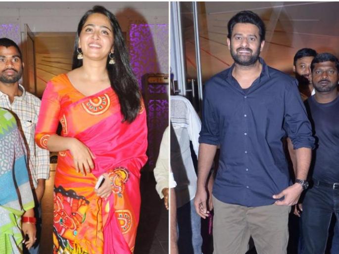 See Pics: Shyam Prasad reached Reddy's daughter's wedding, Bahubali Prabhas and Dev Saena Anushka Shetty! | See Pics : श्याम प्रसाद रेड्डींच्या मुलीच्या लग्नात पोहोचला बाहुबली प्रभास अन् देवसेना अनुष्का शेट्टी!