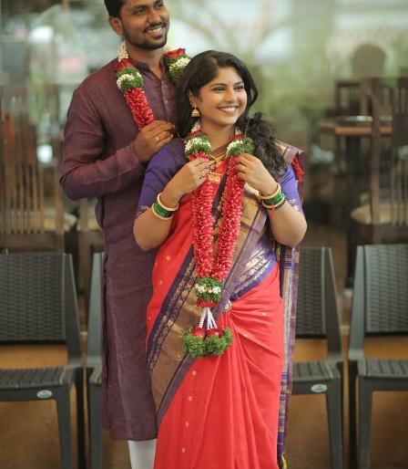 Prajakta Hanamghar stuck in a marriage ceremony | प्राजक्ता हनमघर अडकली लग्नबंधनात
