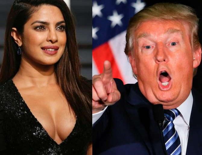 Priyanka Chopden scoffs Donald Trump, read what she said exactly? | प्रियंका चोपडाने डोनाल्ड ट्रम्प यांची उडविली खिल्ली, वाचा तिने नेमके काय म्हटले?