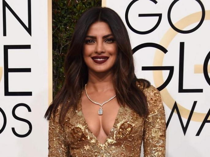 Golden Globe 2017: Priyanka Chopra's beauty on the red carpet | गोल्डन ग्लोब २०१७ : प्रियांका चोप्राच्या सौंदर्याचा रेड कार्पेटवर जलवा