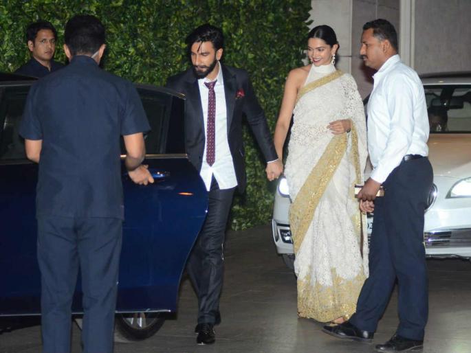 Break-up, everything else ...! Ranbir Kapoor looks in Ambanis' party: Deepika | ​ब्रेक-अप वगैरे सगळेचे खोटे...! अंबानीच्या पार्टीत हातात हात घालून दिसले रणवीर- दीपिका!!